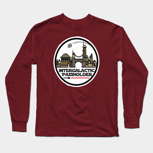 Intergalactic Passholder Long Sleeve T-Shirt by magicmirror